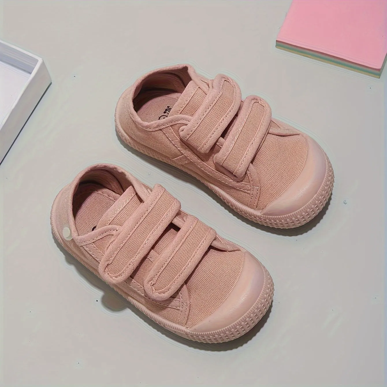Unisex canvas children's shoes lightweight breathable sneakers - Frankie