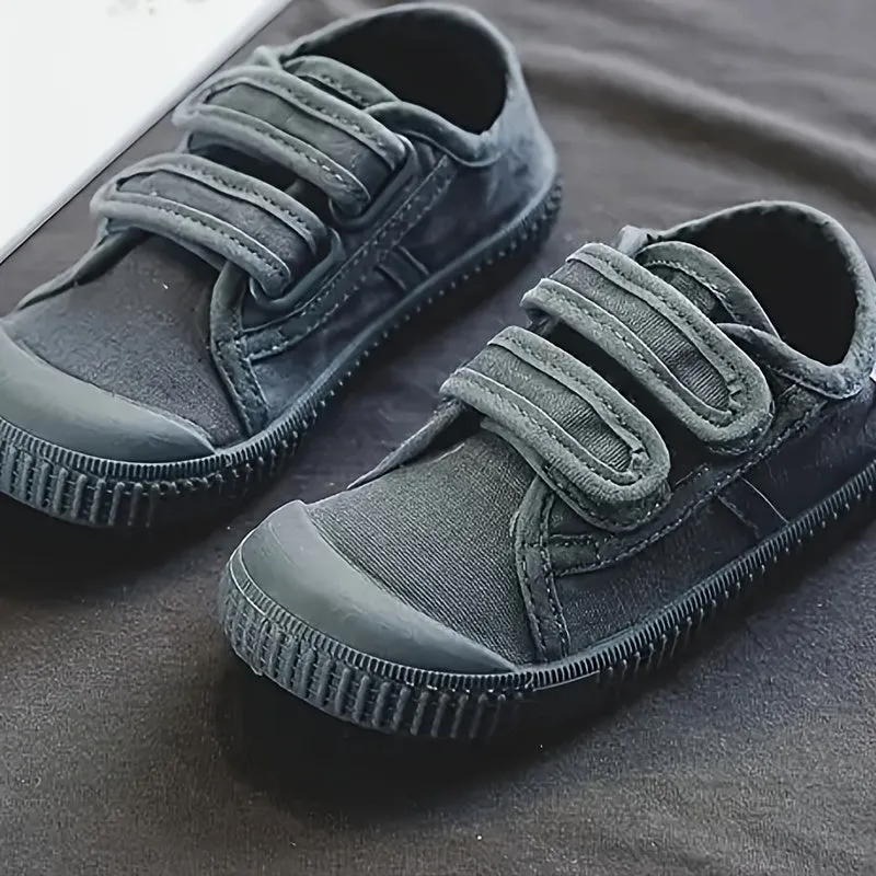 Unisex canvas children's shoes lightweight breathable sneakers - Frankie