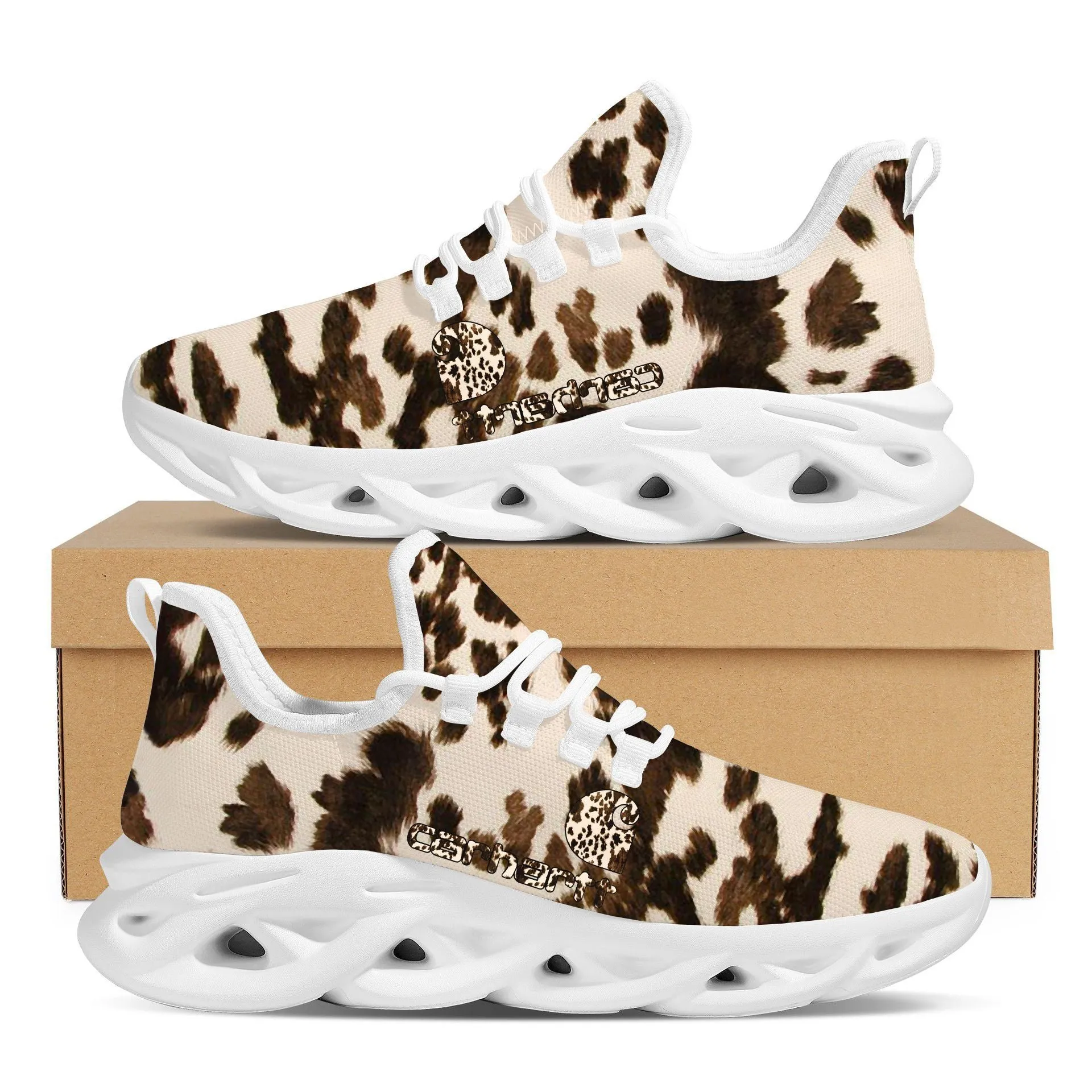 Unisex Lightweight Breathable Printed Sneakers