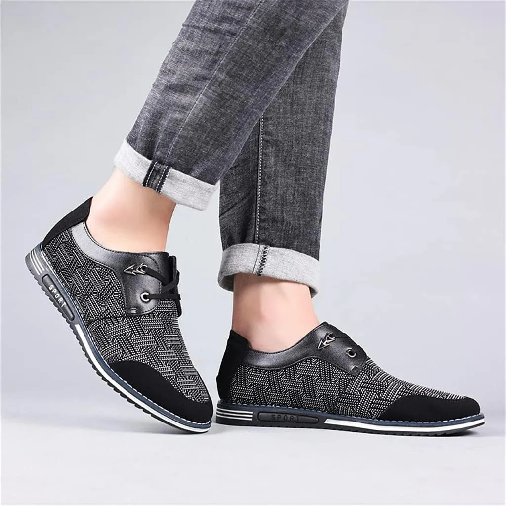 Veslesth Men Casual Shoes Sneakers Loafers Comfort Walking Shoes Fashion Driving Shoes Luxury Leather Shoes for Male Business Work Office Dress Outdoor