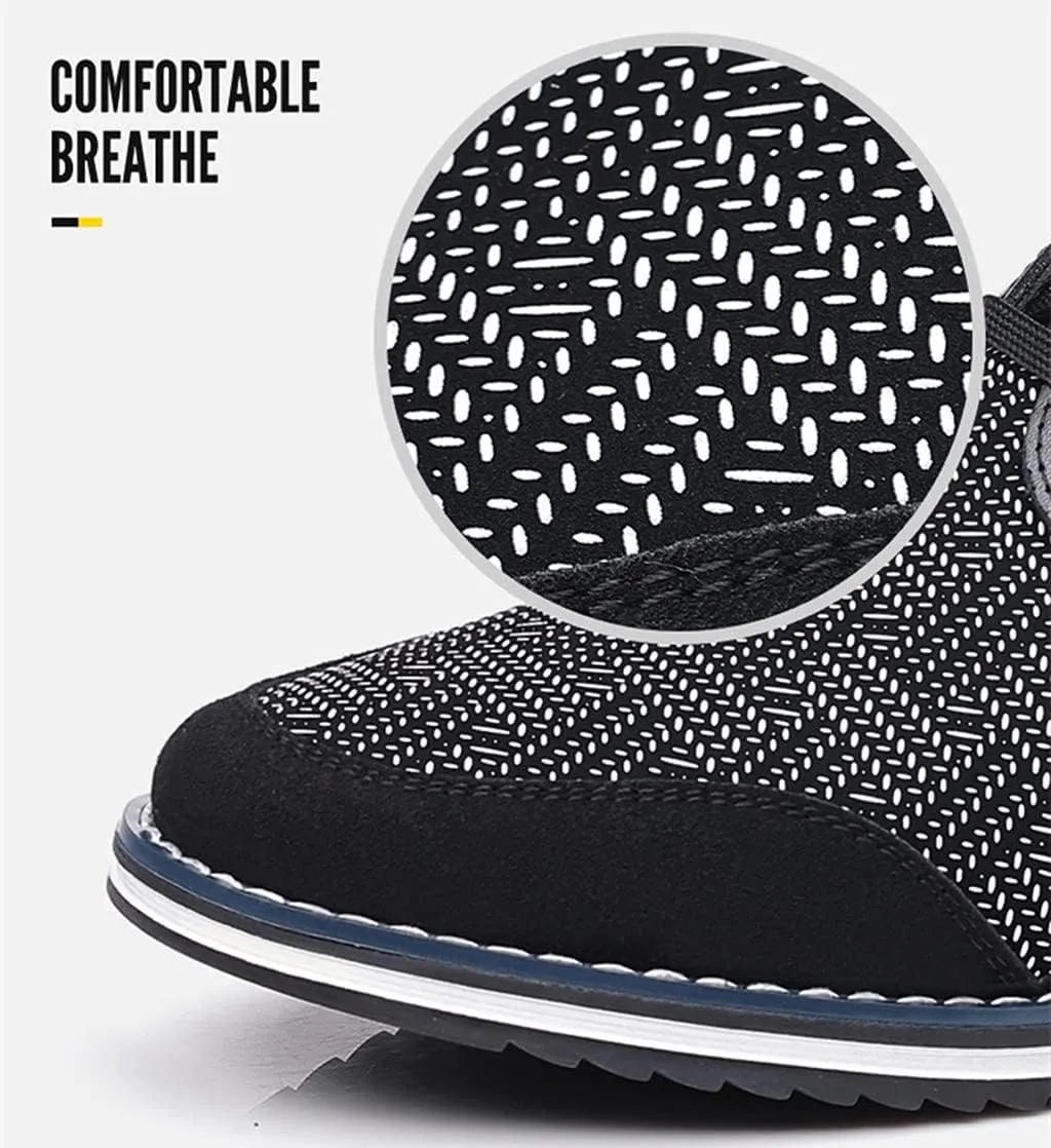 Veslesth Men Casual Shoes Sneakers Loafers Comfort Walking Shoes Fashion Driving Shoes Luxury Leather Shoes for Male Business Work Office Dress Outdoor