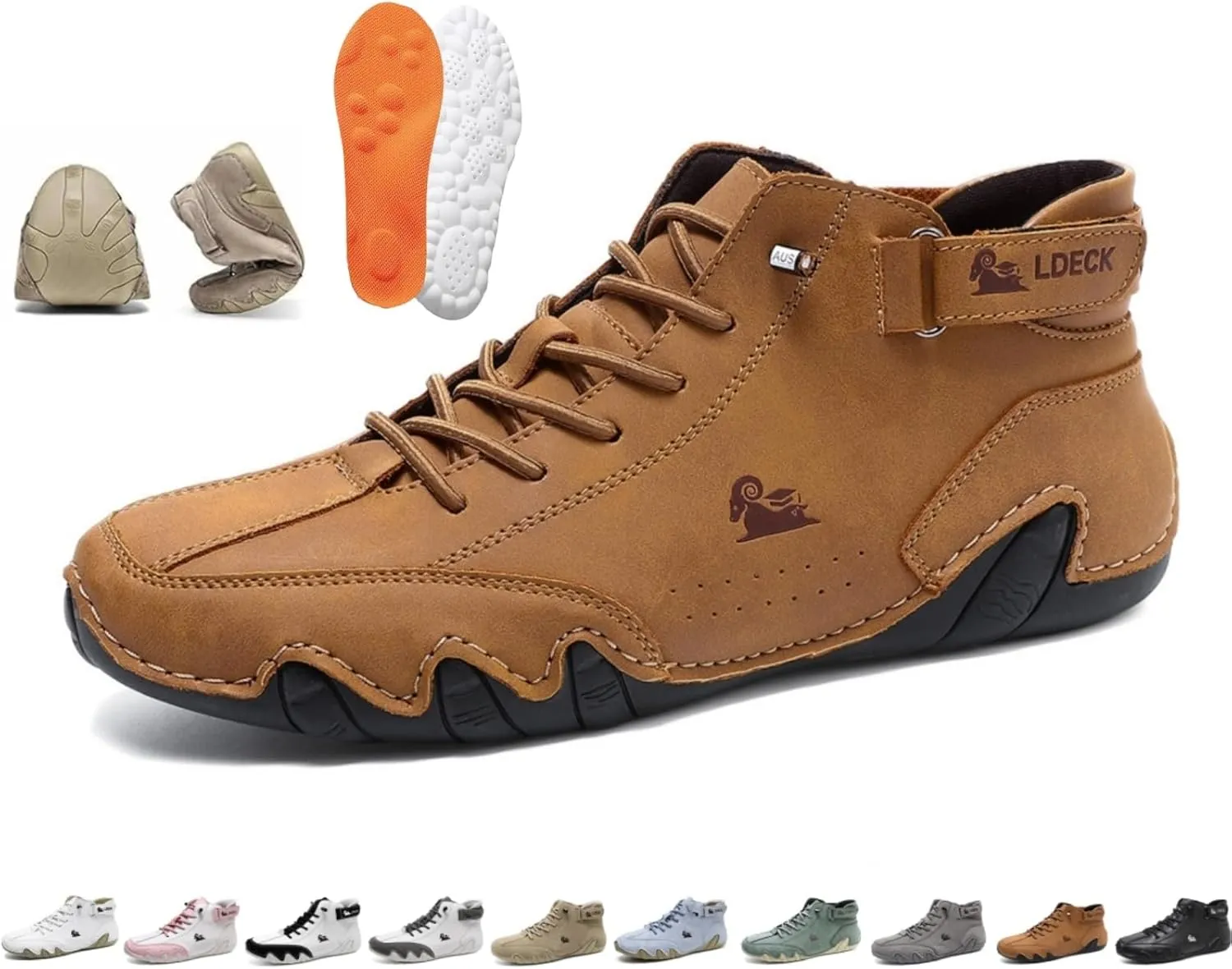 Vogany Shoes Women and Men, Vogldeck - Waterproof and Breathable Orthopedic Shoes, Vogany Orthopedic Sneakers Women Men