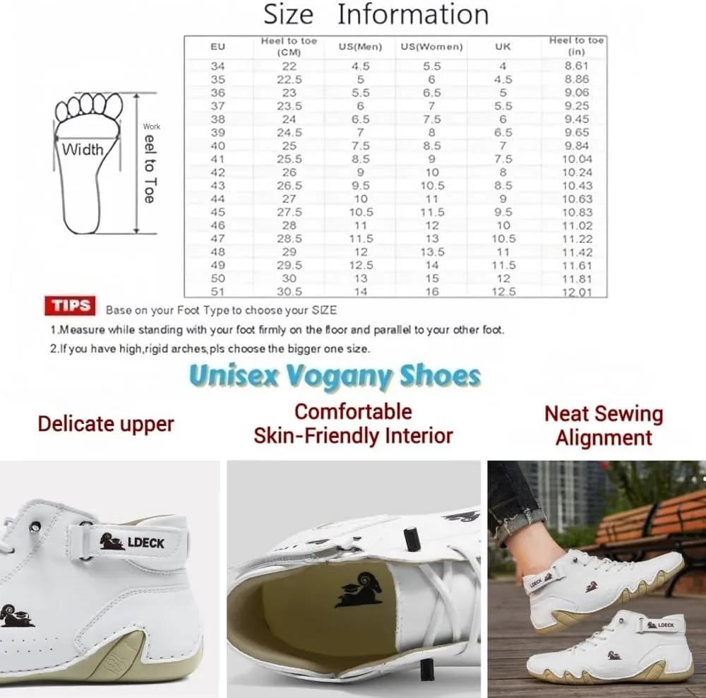 Vogany Shoes Women and Men, Vogldeck - Waterproof and Breathable Orthopedic Shoes, Vogany Orthopedic Sneakers Women Men
