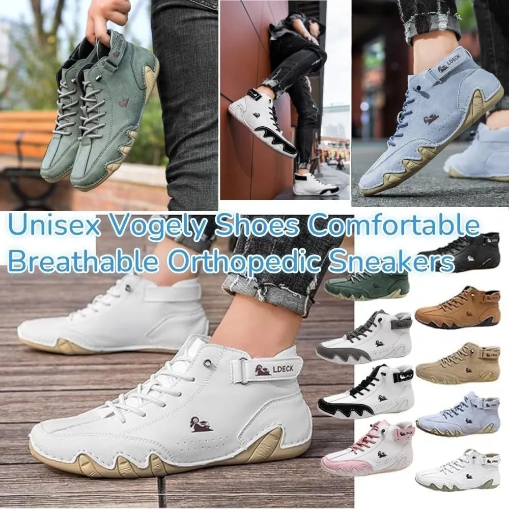 Vogany Shoes Women and Men, Vogldeck - Waterproof and Breathable Orthopedic Shoes, Vogany Orthopedic Sneakers Women Men