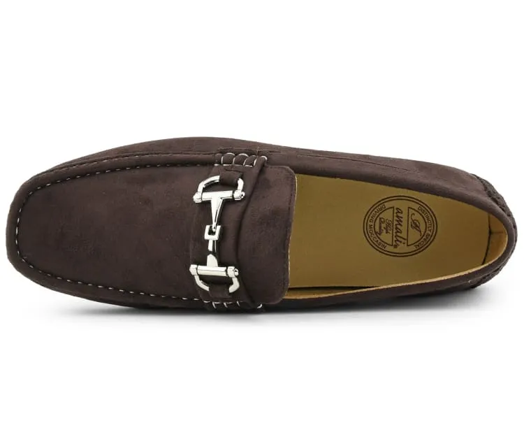 Walken Brown Driving Loafers