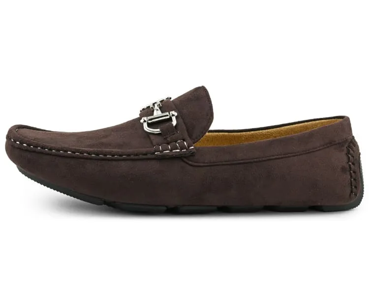 Walken Brown Driving Loafers