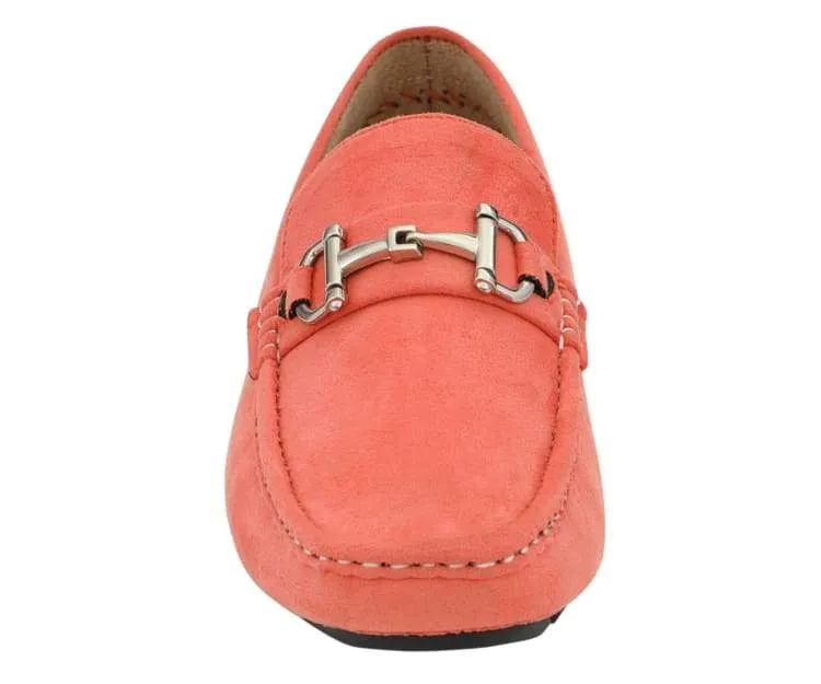 Walken Coral Driving Loafers