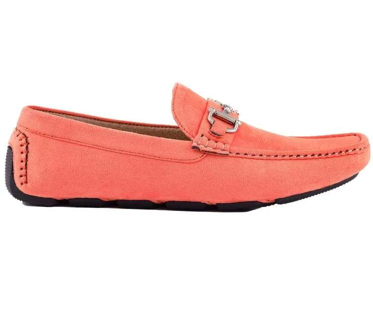 Walken Coral Driving Loafers