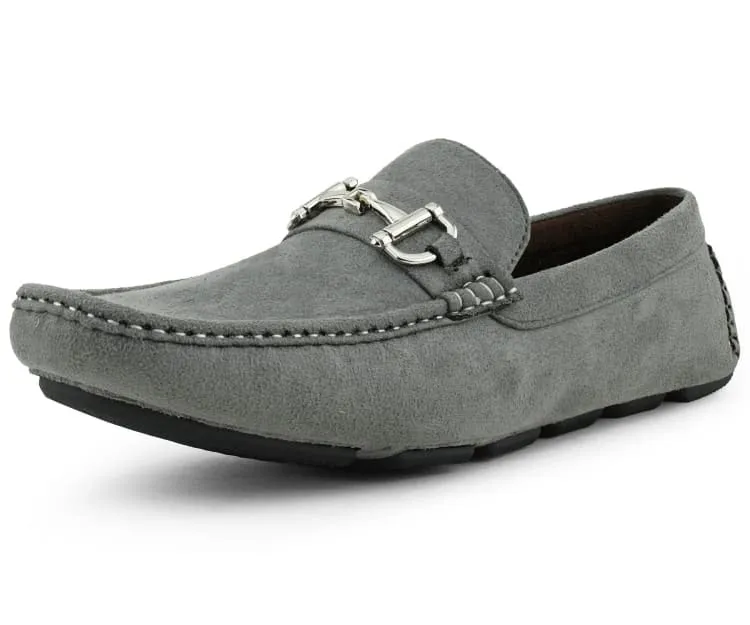 Walken Grey Driving Loafers