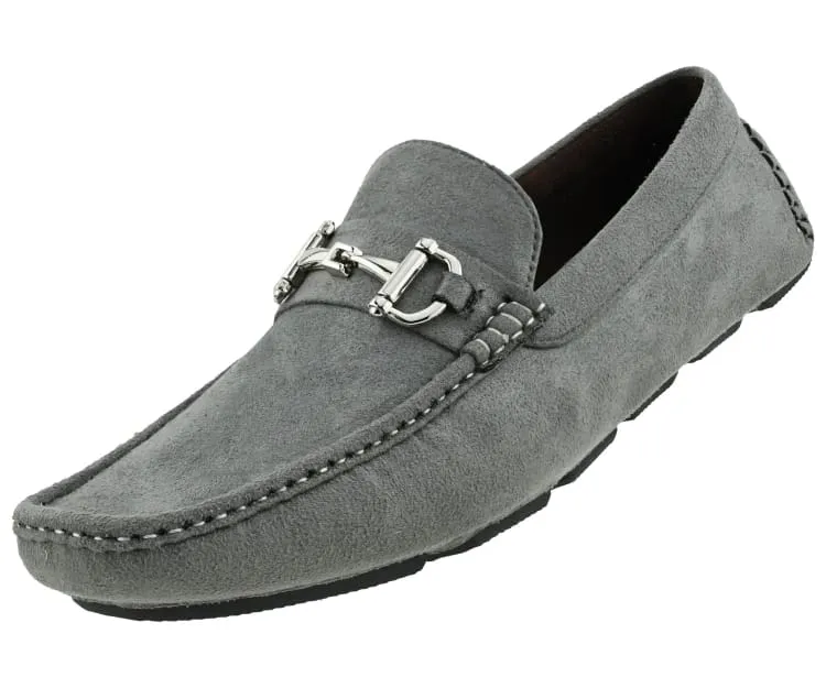 Walken Grey Driving Loafers