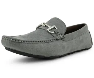 Walken Grey Driving Loafers
