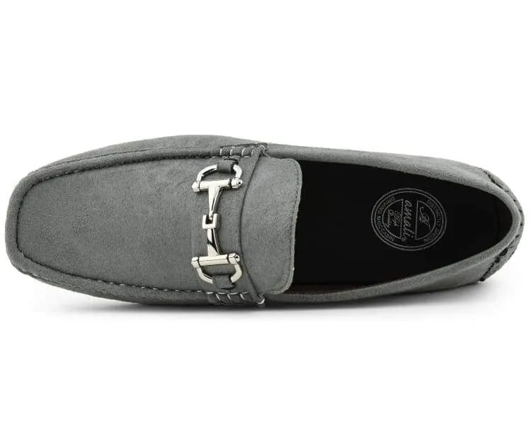 Walken Grey Driving Loafers