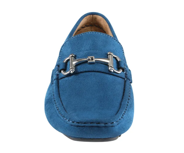 Walken Teal Driving Loafers