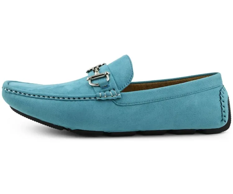 Walken Turquoise Driving Loafers