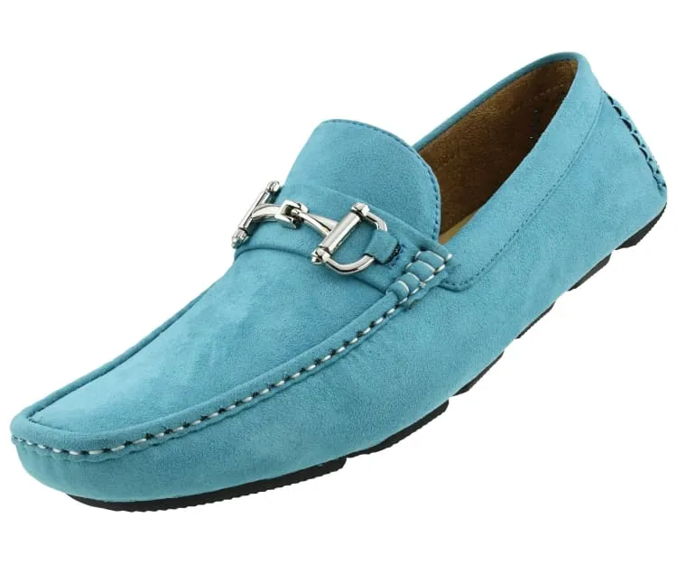 Walken Turquoise Driving Loafers
