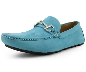 Walken Turquoise Driving Loafers