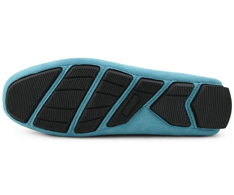 Walken Turquoise Driving Loafers