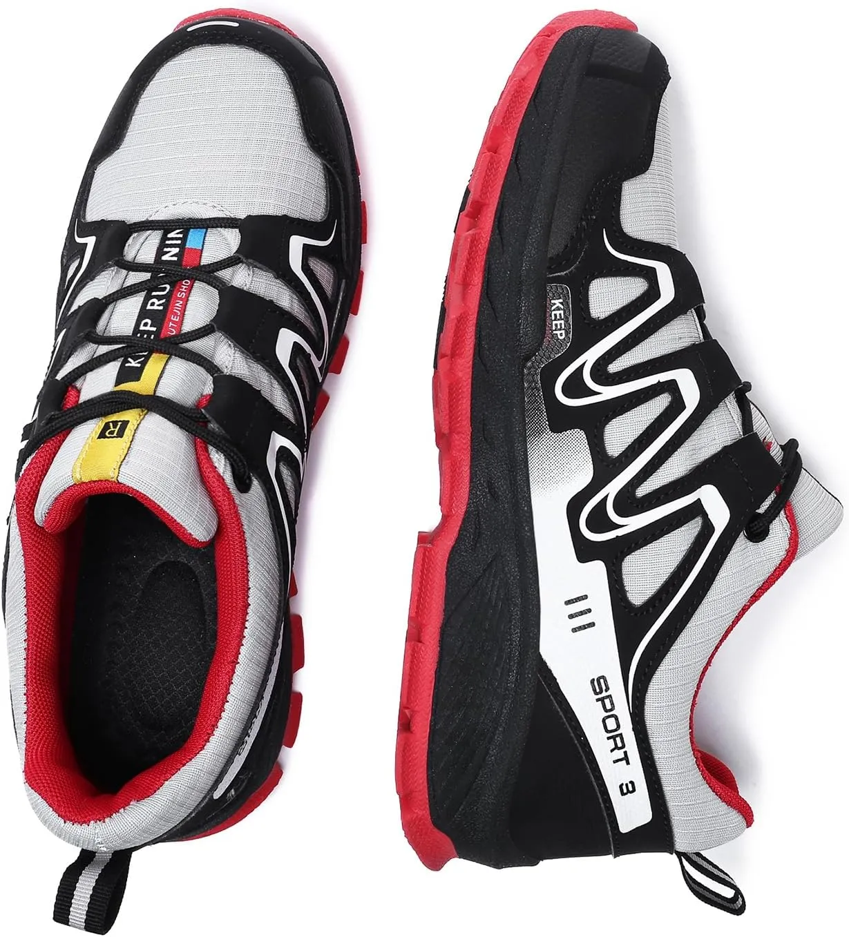 Waterproof Hiking Shoes Women Comfortable Lightweight Non-Slip Trekking Boots Fashion Walking Shoes for Women Tennis Outdoor Sneakers