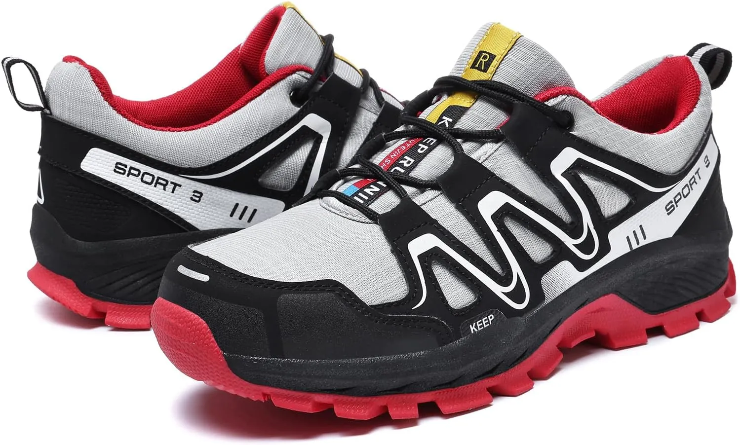 Waterproof Hiking Shoes Women Comfortable Lightweight Non-Slip Trekking Boots Fashion Walking Shoes for Women Tennis Outdoor Sneakers