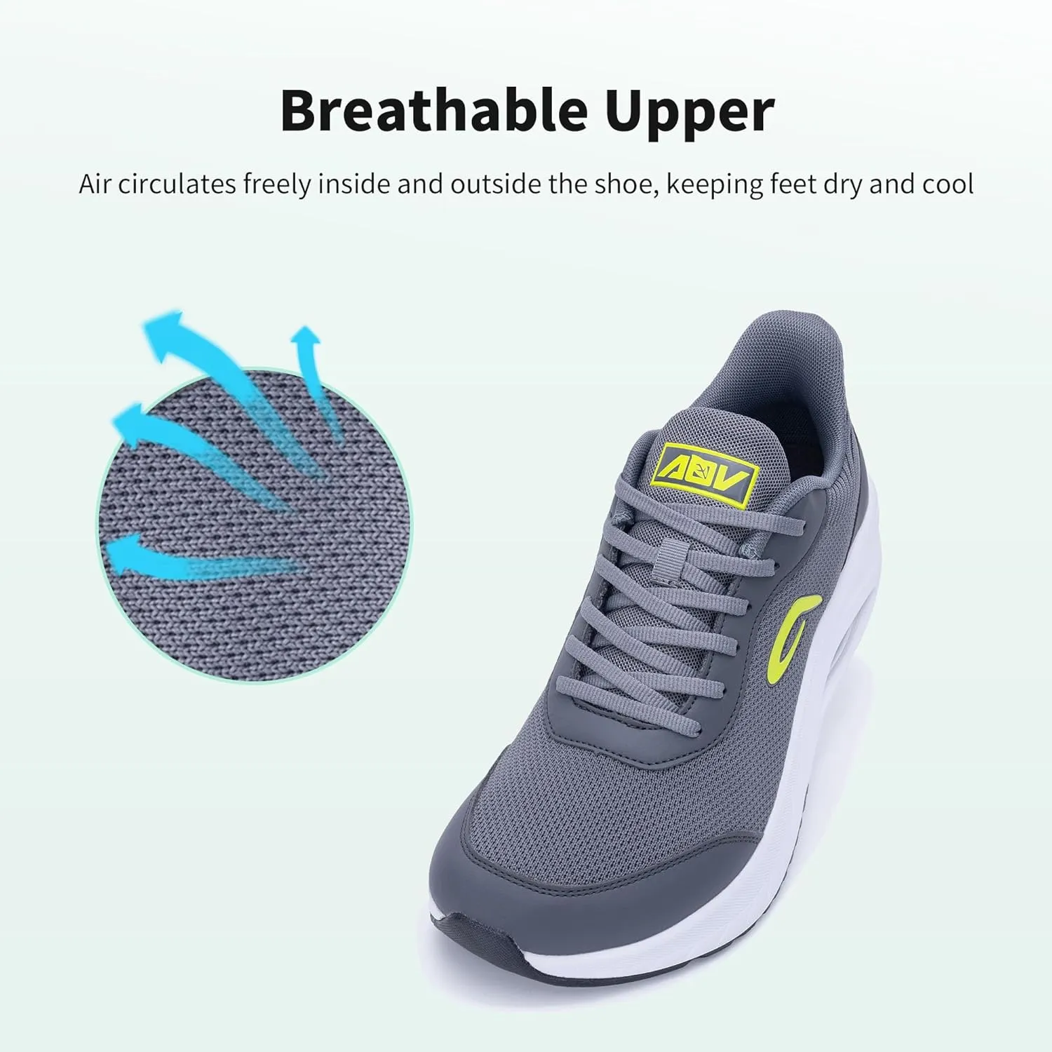 Wide Toe Box Shoes for Men Arch Support Walking Shoes Plantar Fasciitis Orthotic Tennis Sneakers