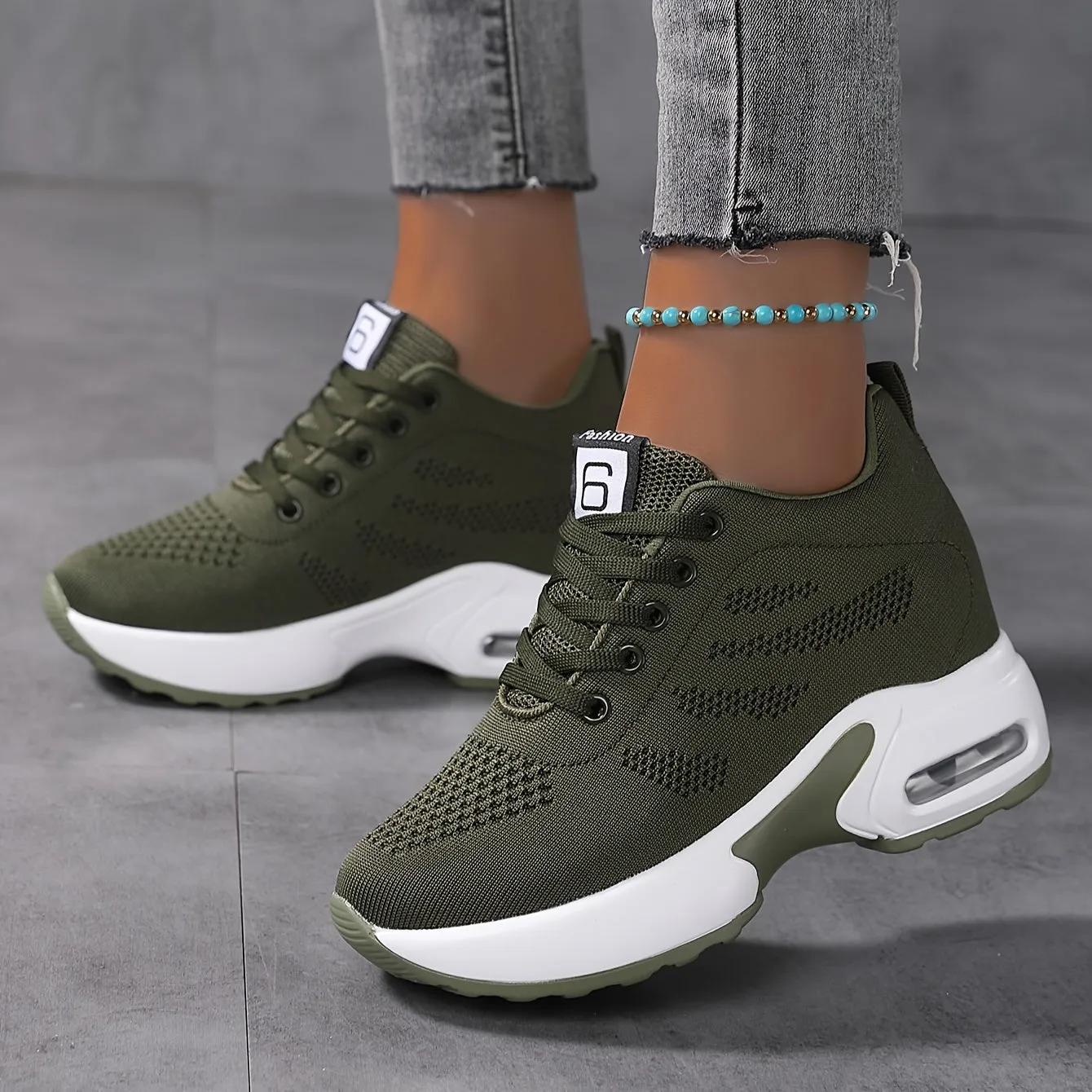 Women's Breathable Woven Sneakers