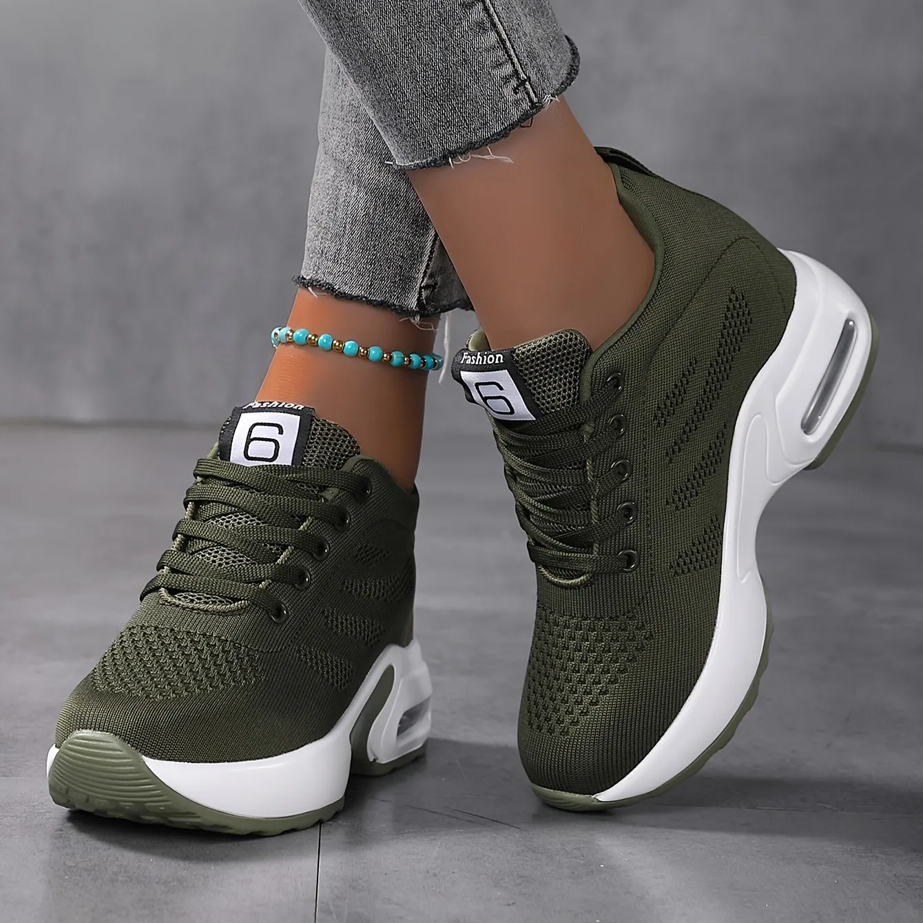 Women's Breathable Woven Sneakers