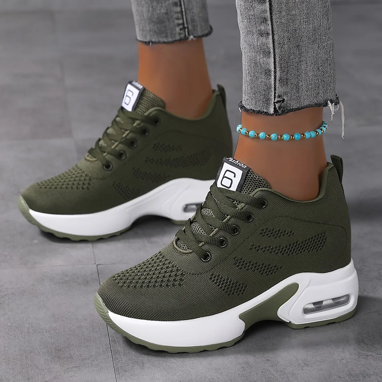 Women's Breathable Woven Sneakers