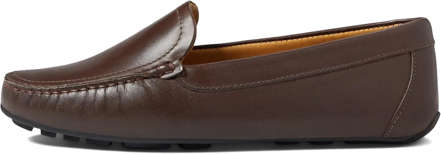 Womens Casual Comfortable Genuine Leather Driving Moccasins Classic Fashion Venetian Slip On Ladies Driving Loafer Flat Shoes