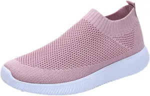 Women's Fashion Sneaker Non Slip Breathable Lightweight Comfortable Lace Up Slip On Tennis Shoes Arch Support Loafers Shoes for Women Waterproof Sneakers Women