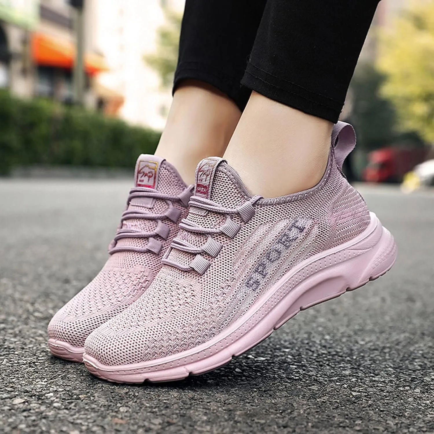 Womens Orthopedic Comfortable Walking Shoes Slip On Sneakers with Arch Support Casual Loafers Plantar Fasciitis Relief Foot Heel Pain Diabetic