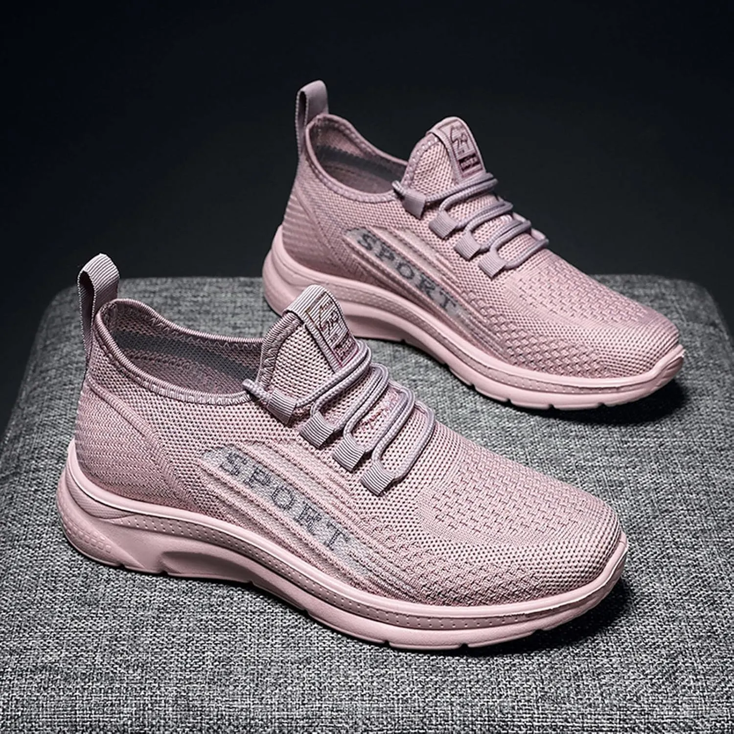 Womens Orthopedic Comfortable Walking Shoes Slip On Sneakers with Arch Support Casual Loafers Plantar Fasciitis Relief Foot Heel Pain Diabetic
