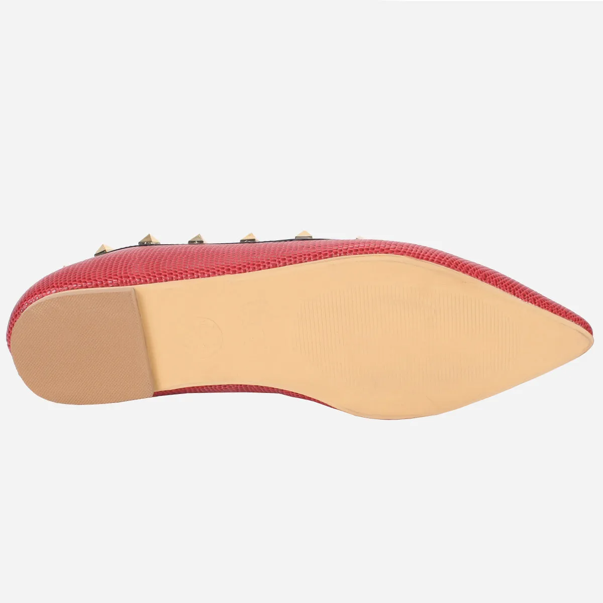 Womens "ADELAIDA  "Pointed Adorned Flat Shoes
