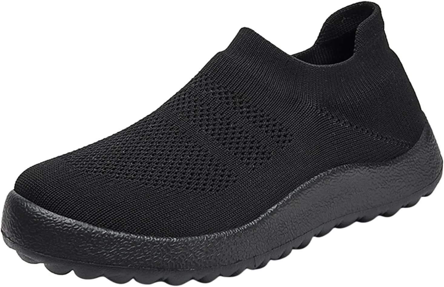 Womens Slip on Walking Shoes Comfort Lightweight Running Shoes for Men Casual Business Casual Shoes Black Sneakers Platform Tennis Shoe Loafers Shoe