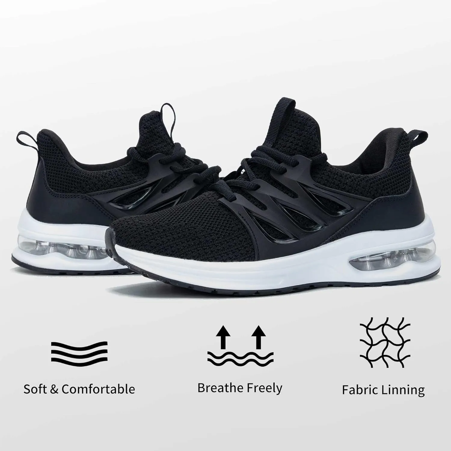 Womens Walking Shoes Athletic Tennis Running Shoes Lightweight Casual Sneakers for Gym Jogging Workout US Size 5.5-11