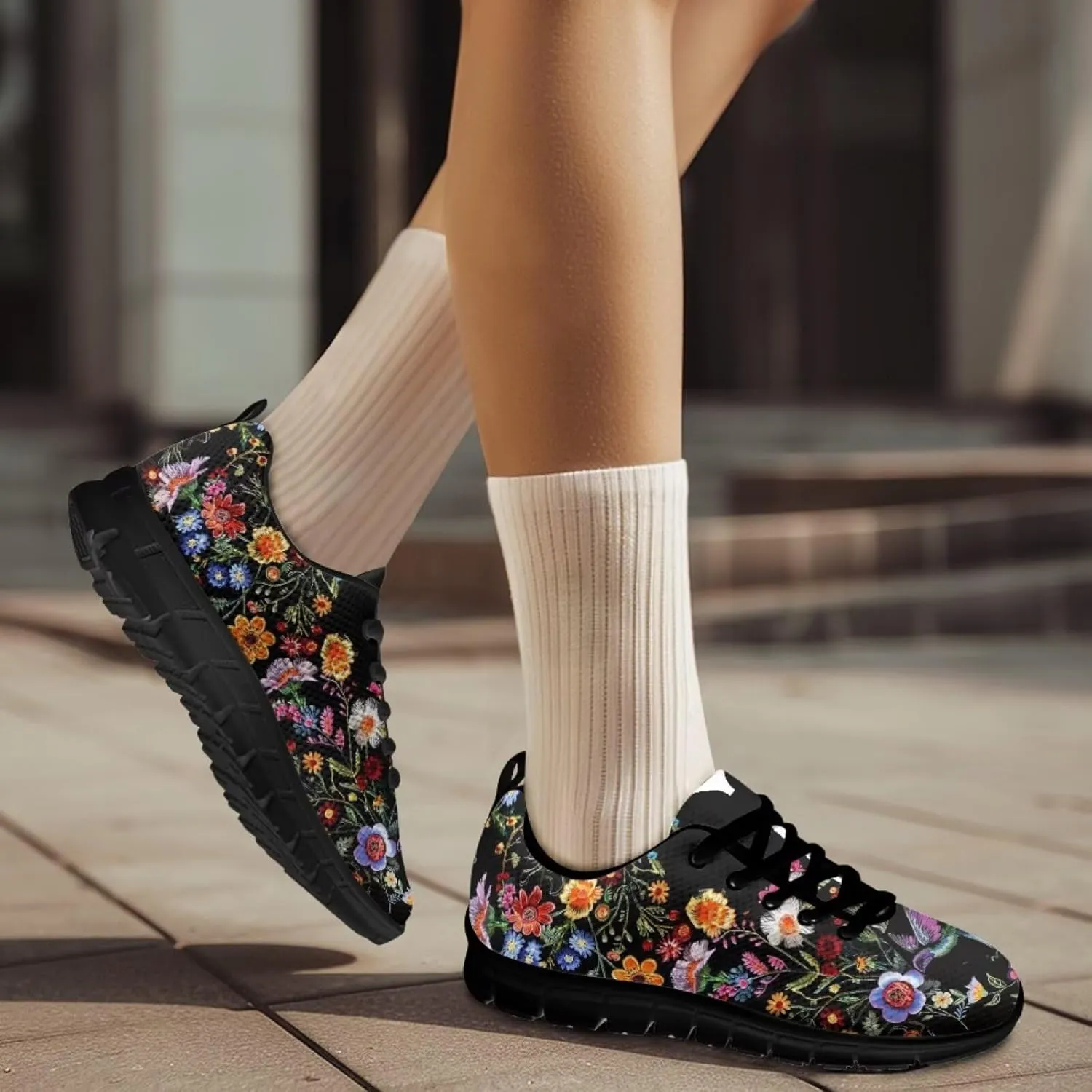 Womens Walking Sneakers Sports Running Tennis Shoes Lightweight Comfy Athletic Jogging Shoes Fashion Sneakers