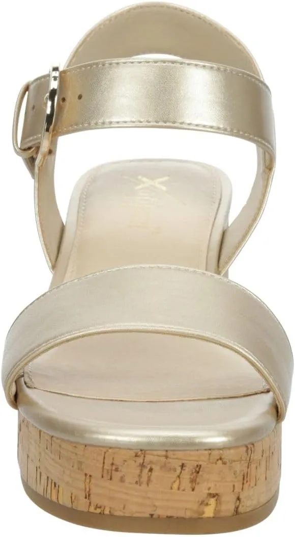 XAPPEAL Catherine - Women's Casual Open Toe Summer Platform Wedge Sandals