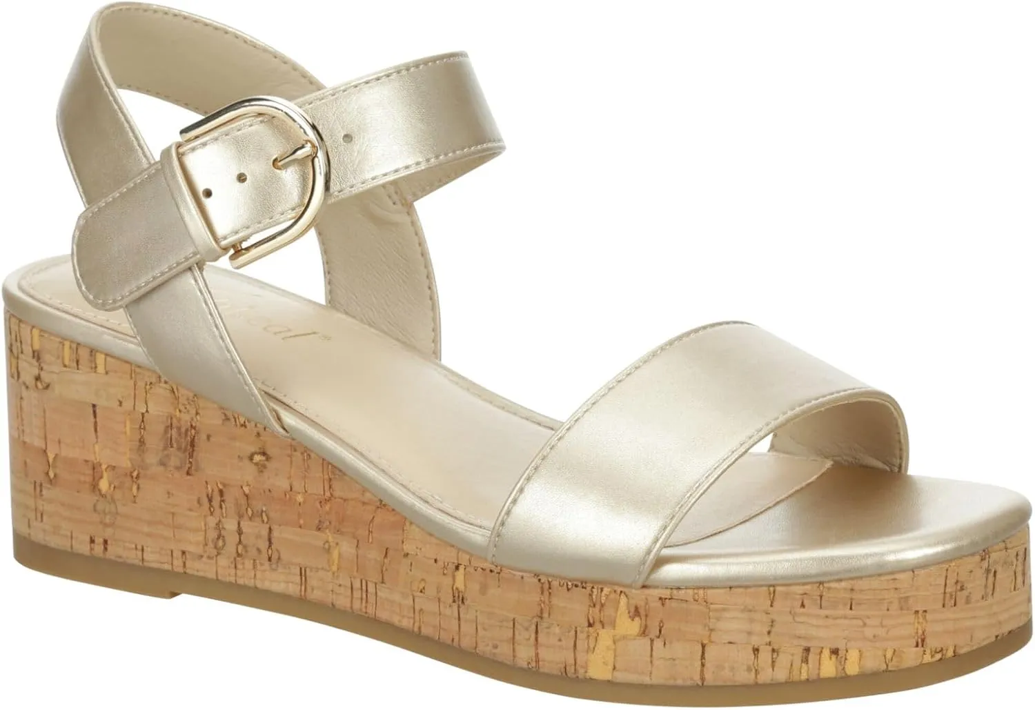 XAPPEAL Catherine - Women's Casual Open Toe Summer Platform Wedge Sandals