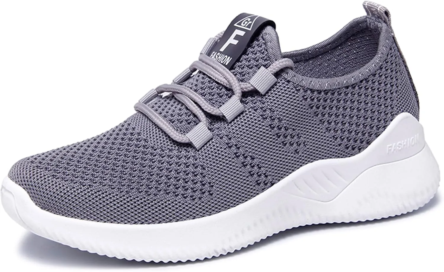 YIBLBOX Women's Slip On Walking Shoes Lightweight Knit Casual Running Sneakers